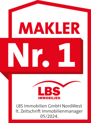 Siegel Makler Nr 1 verliehen von der Zeitschrift Immobilienmanager