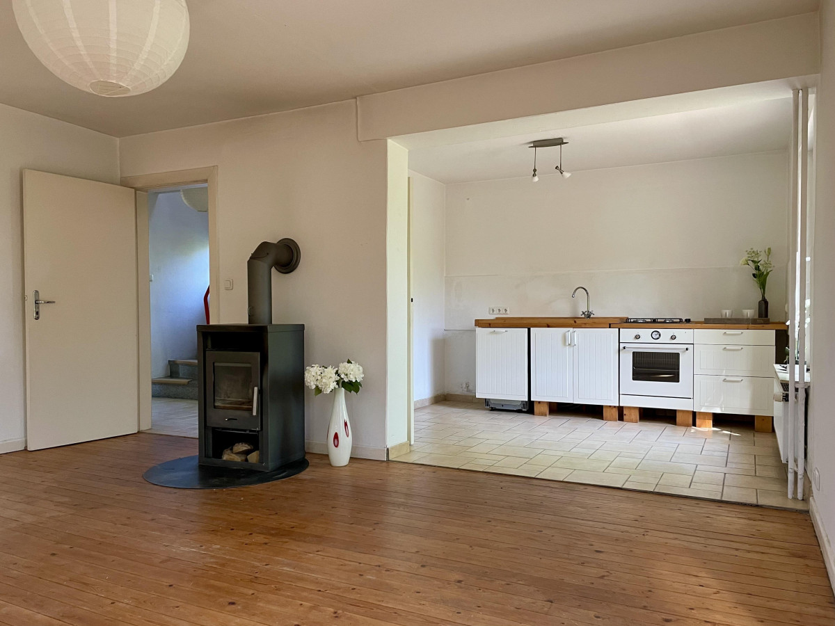 Blick aus dem Wohnzimmer