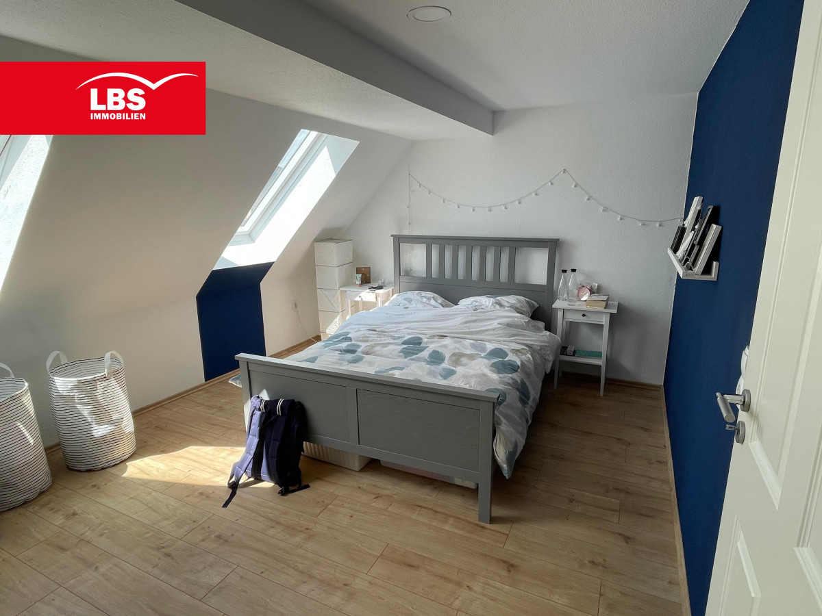 Schlafzimmer im DG  Wohnung 3