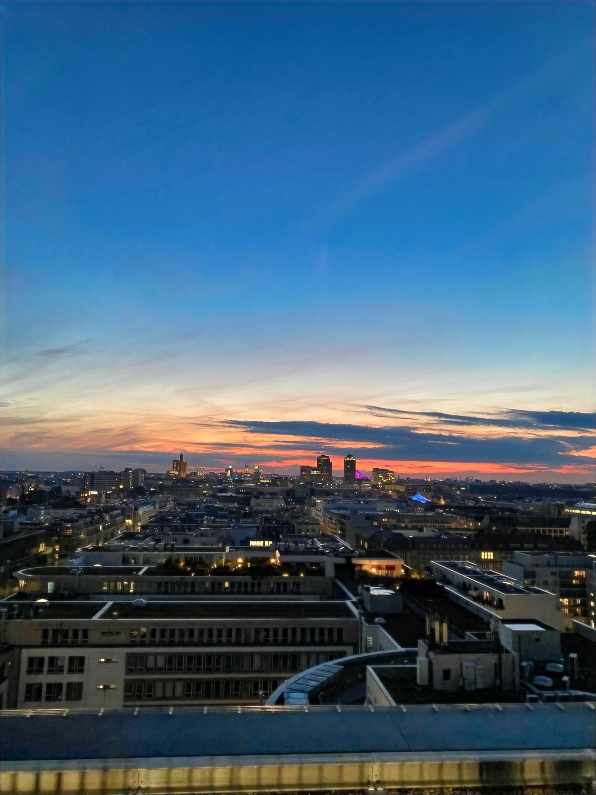 Berlins schönster Sonnenuntergang