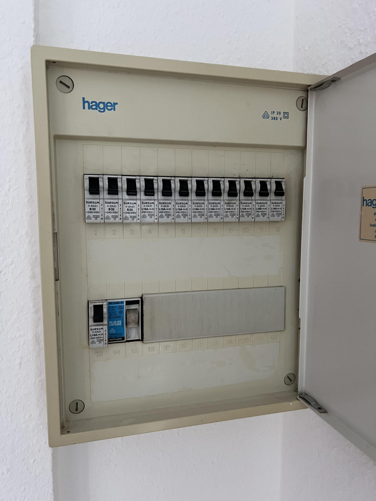 Unterverteilung Wohnung