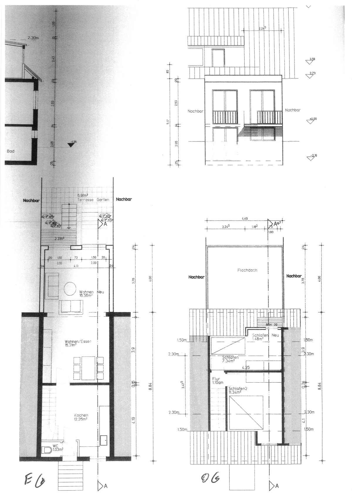 Grundriss EG OG