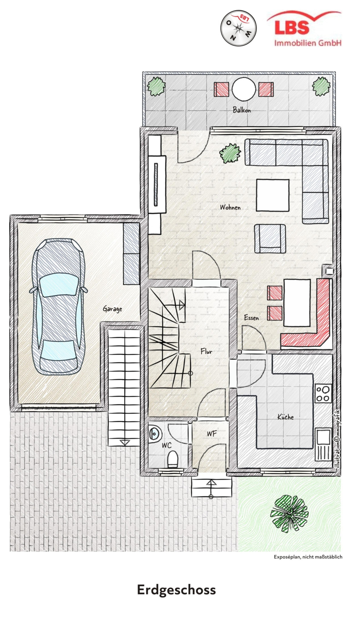 Grundriss Erdgeschoss