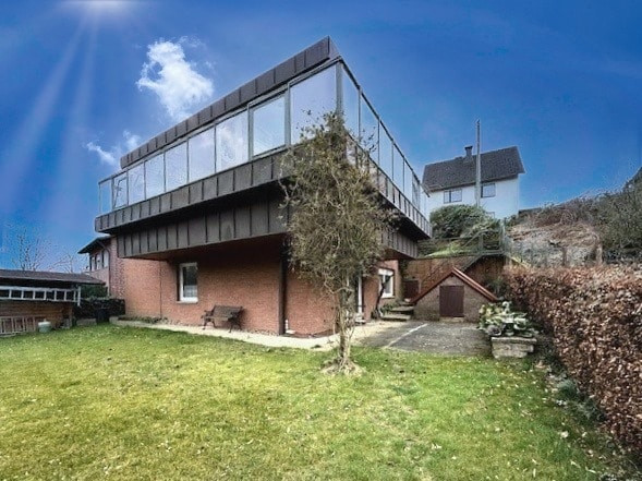 Ansicht Haus Gartenseite