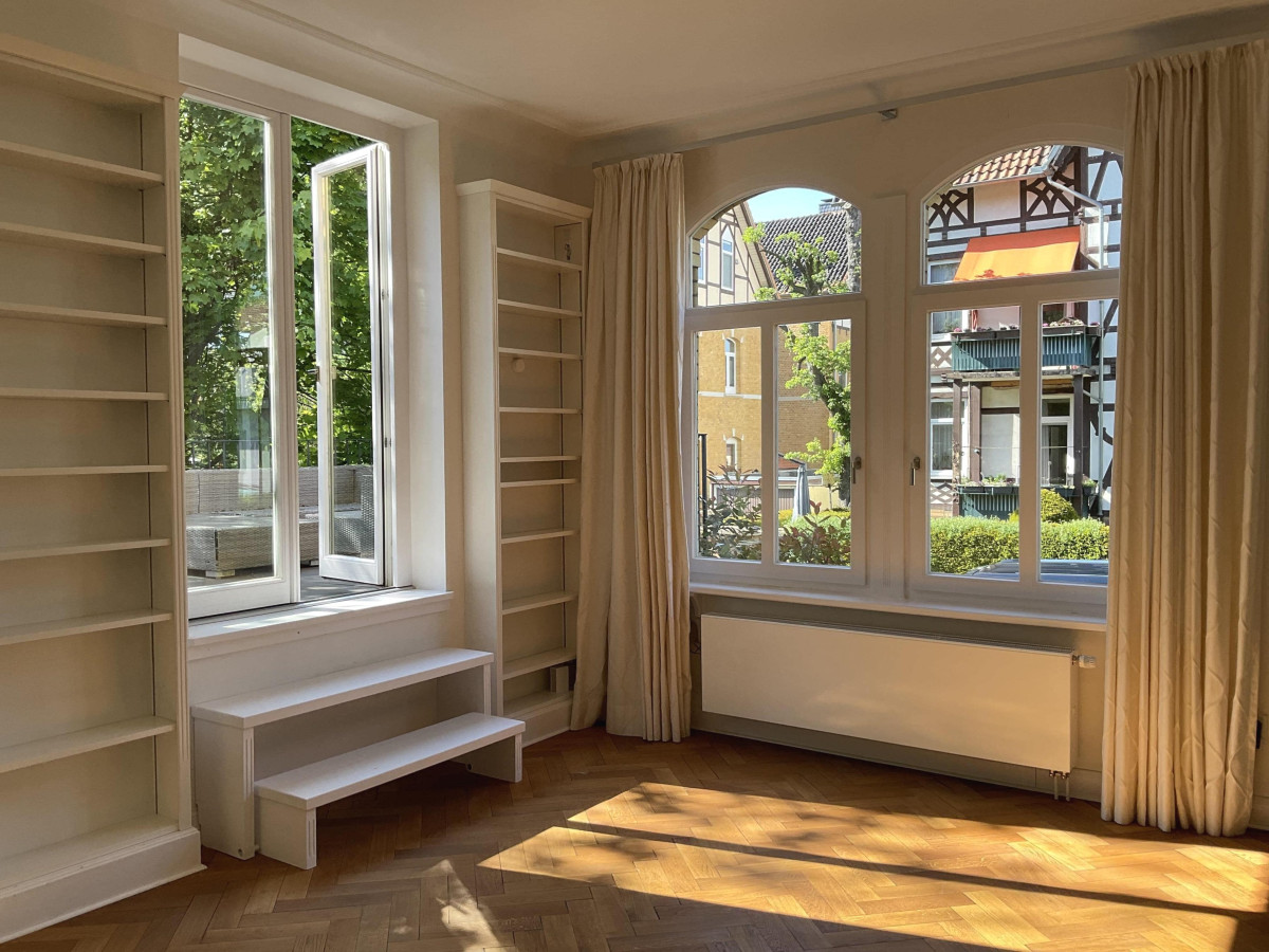 Wohnzimmer unmöbliert