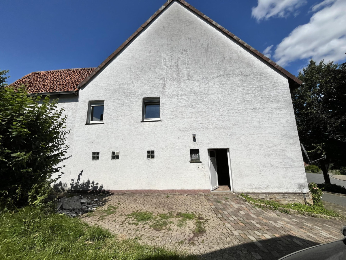 linke Hausseite