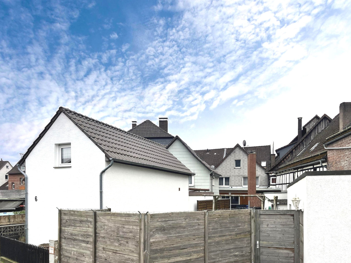 Seitenansicht vorderes Haus