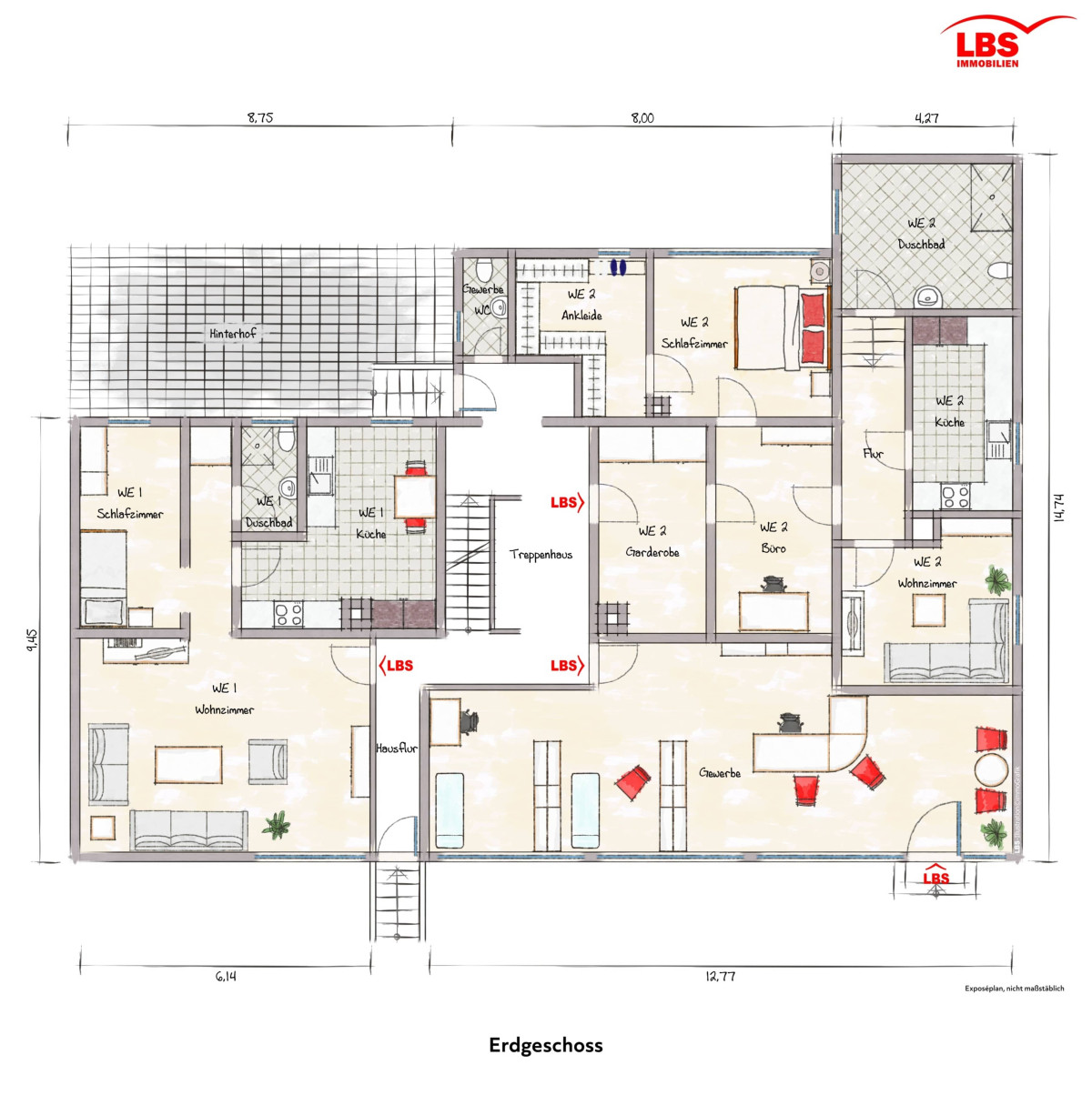 Grundriss - Erdgeschoss