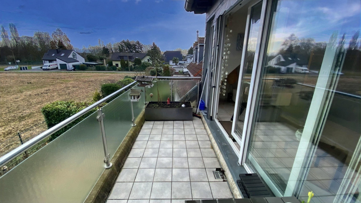 Balkon für entspannte Stunden