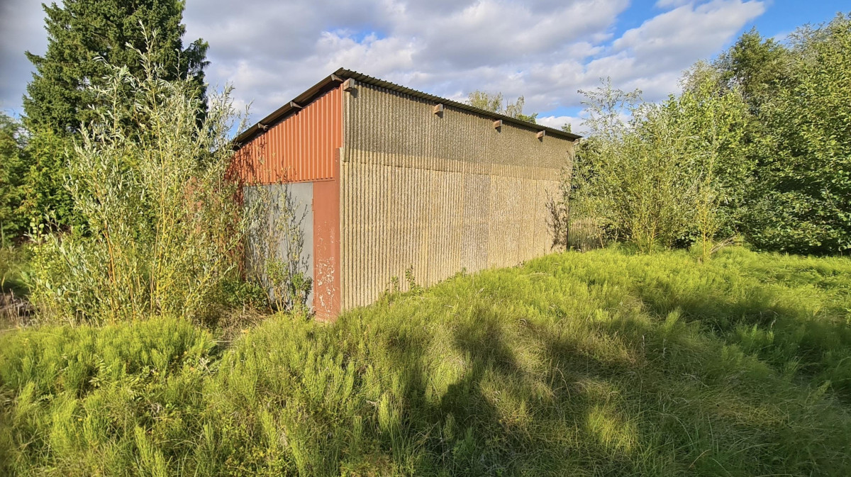 Bootsschuppen 5,90 m x 7,50 m