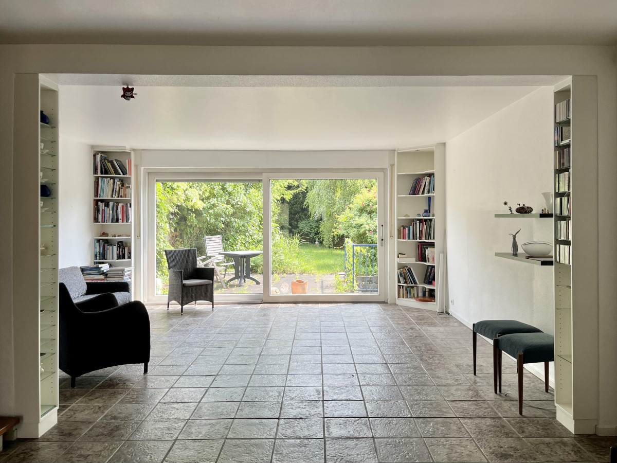 Blick zum Wohnzimmer