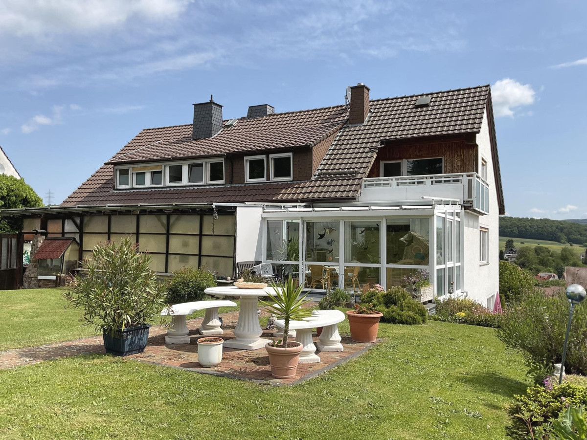 Hausansicht Gartenseite