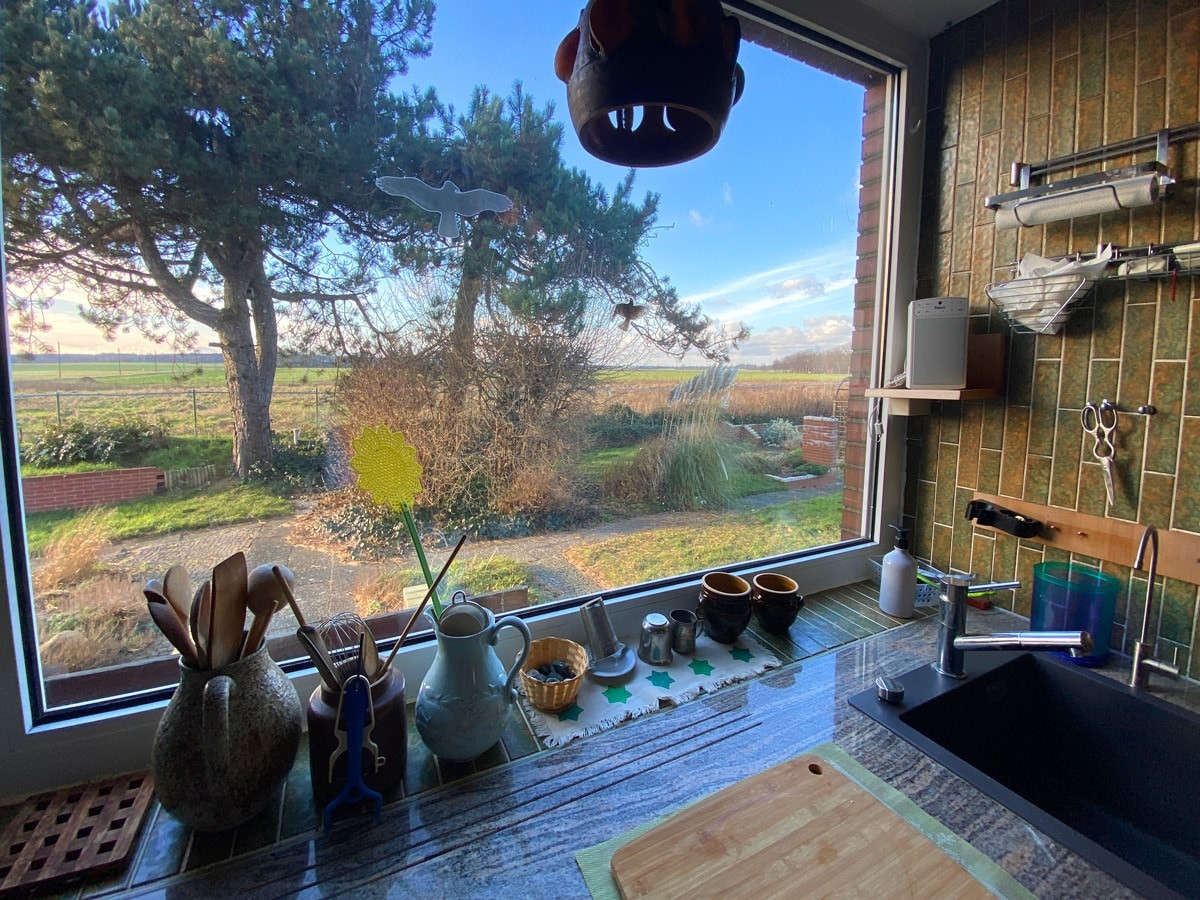 Küche mit Ausblick