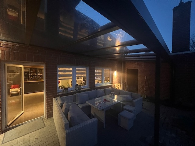Überdachte Terrasse