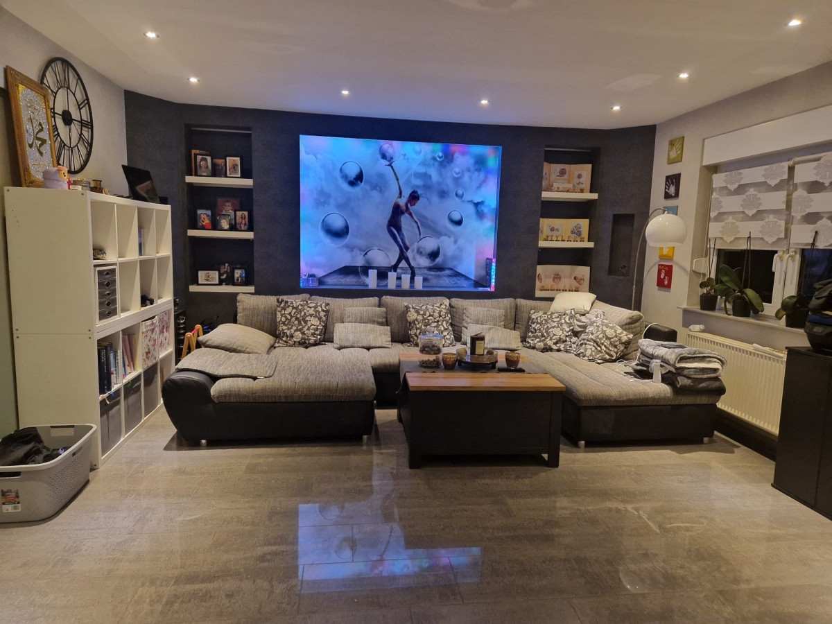 Sitzecke im Wohnzimmer