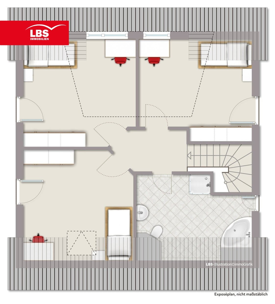 Grundriss Obergeschoss