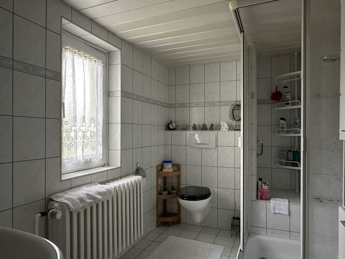 Badezimmer-Dusche