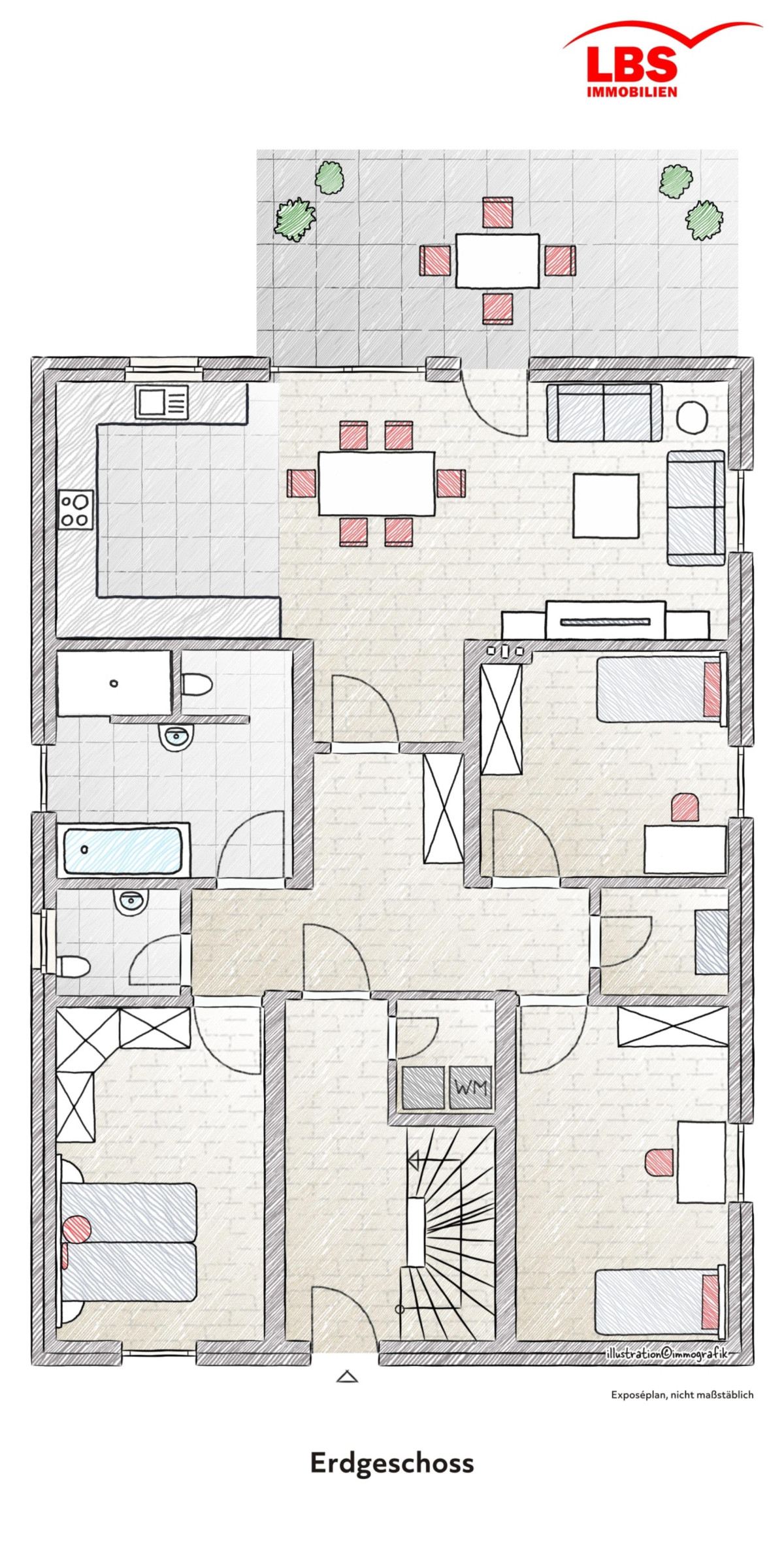 Grundriss Erdgeschoss 