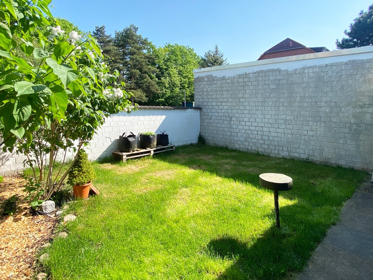 Nicht einsehbarer Gartenteil