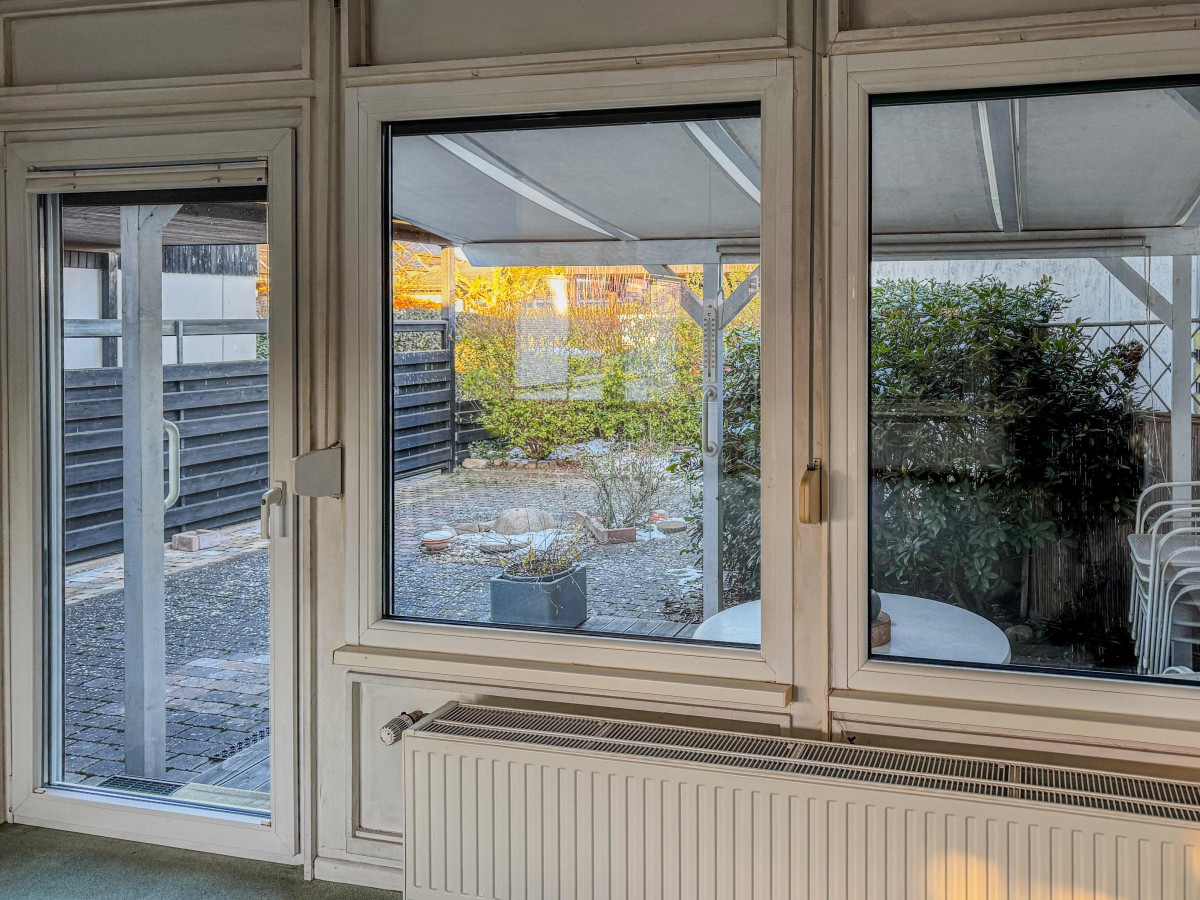 Blick zur Terrasse