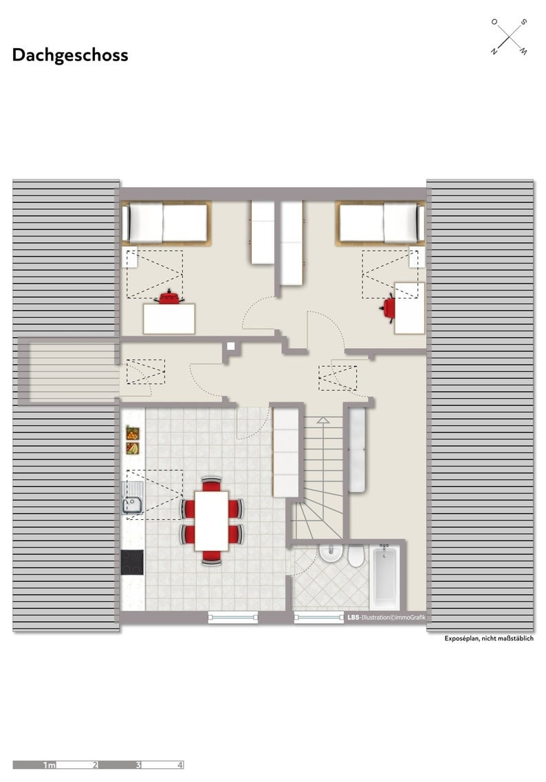Grundriss Dachgeschoss