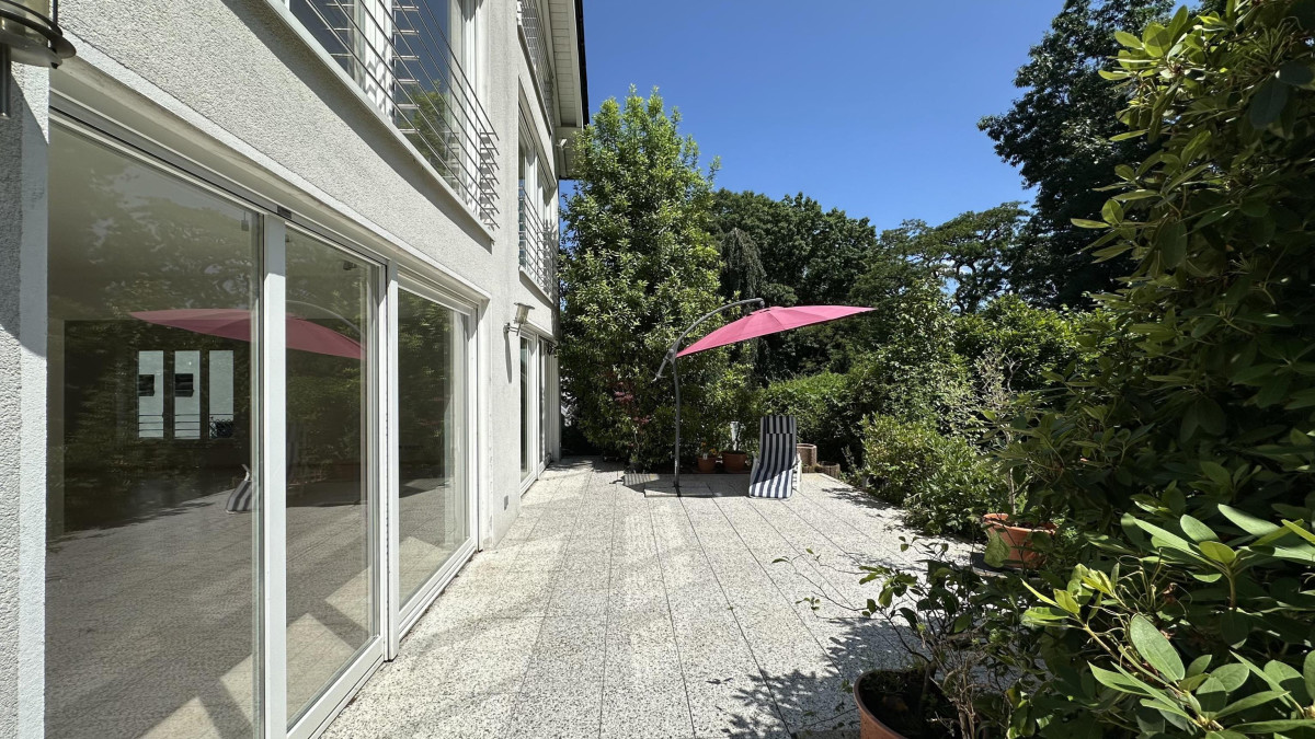 Terrasse linke Seite