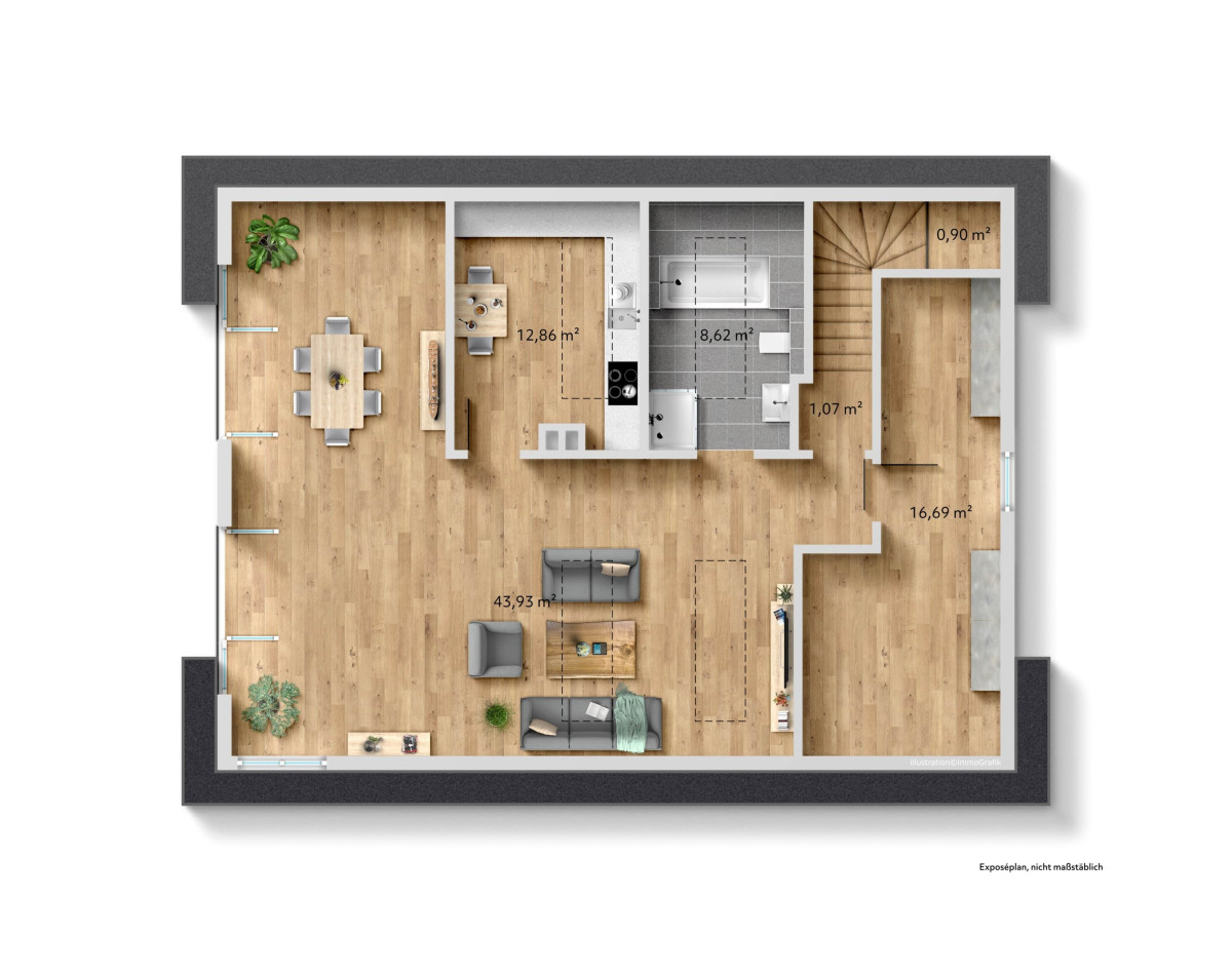 Grundriss DG