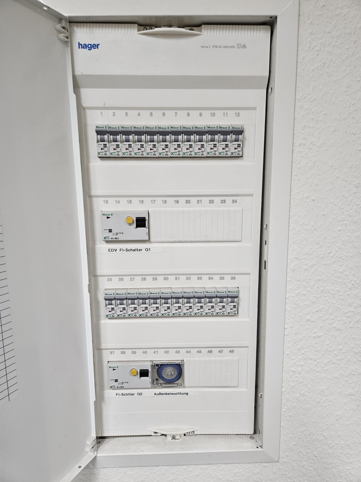 Erneuerte Elektrik