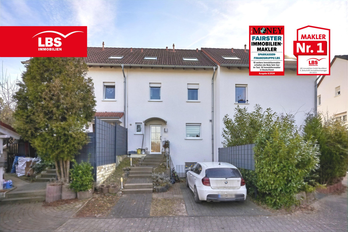 Vorderansicht mit Stellplatz