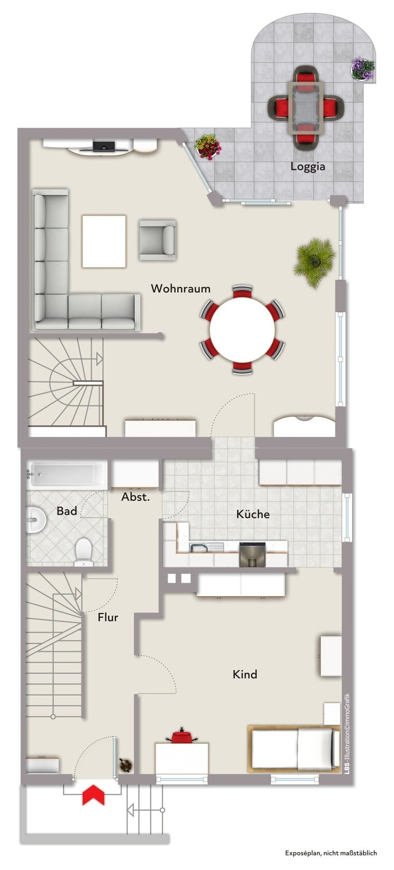 Grundriss EG