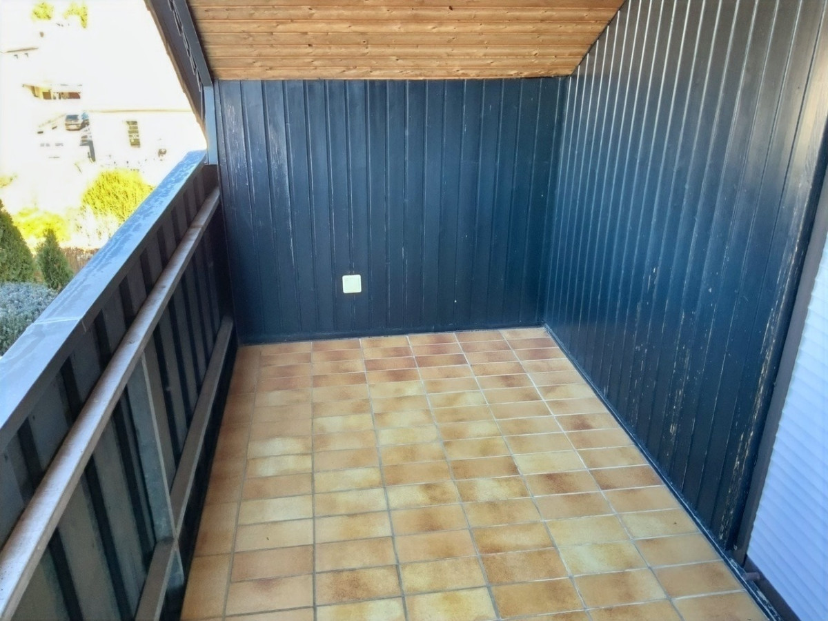 Ansicht der Loggia