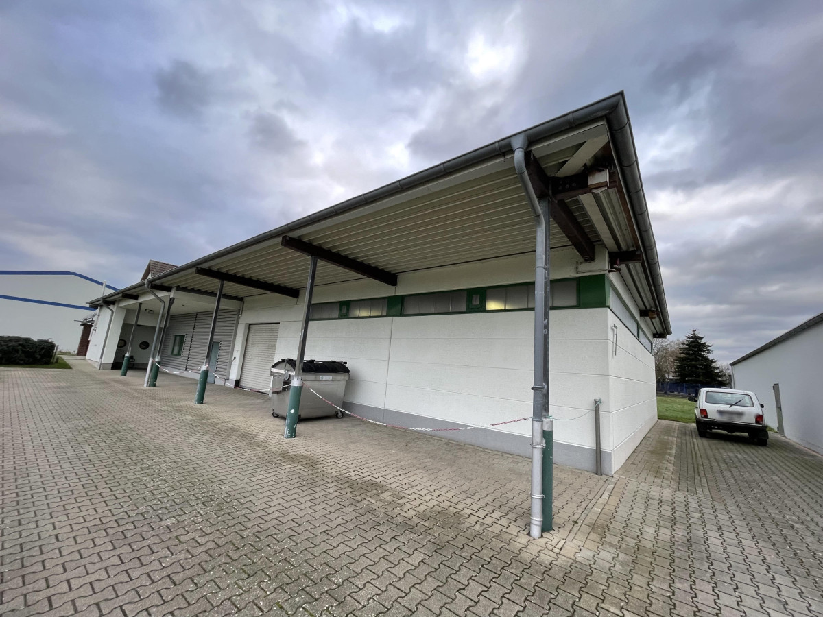 Ansicht Süd Halle 1