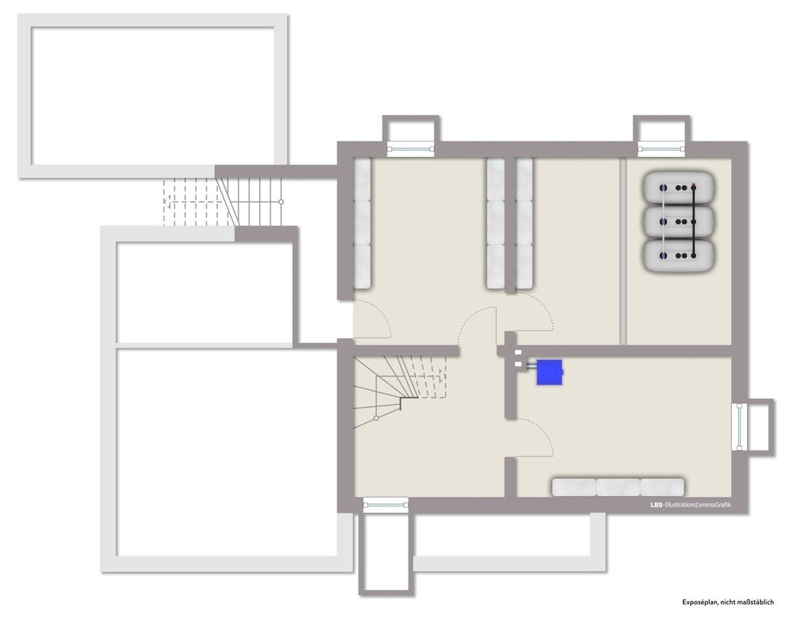 Grundriss Keller