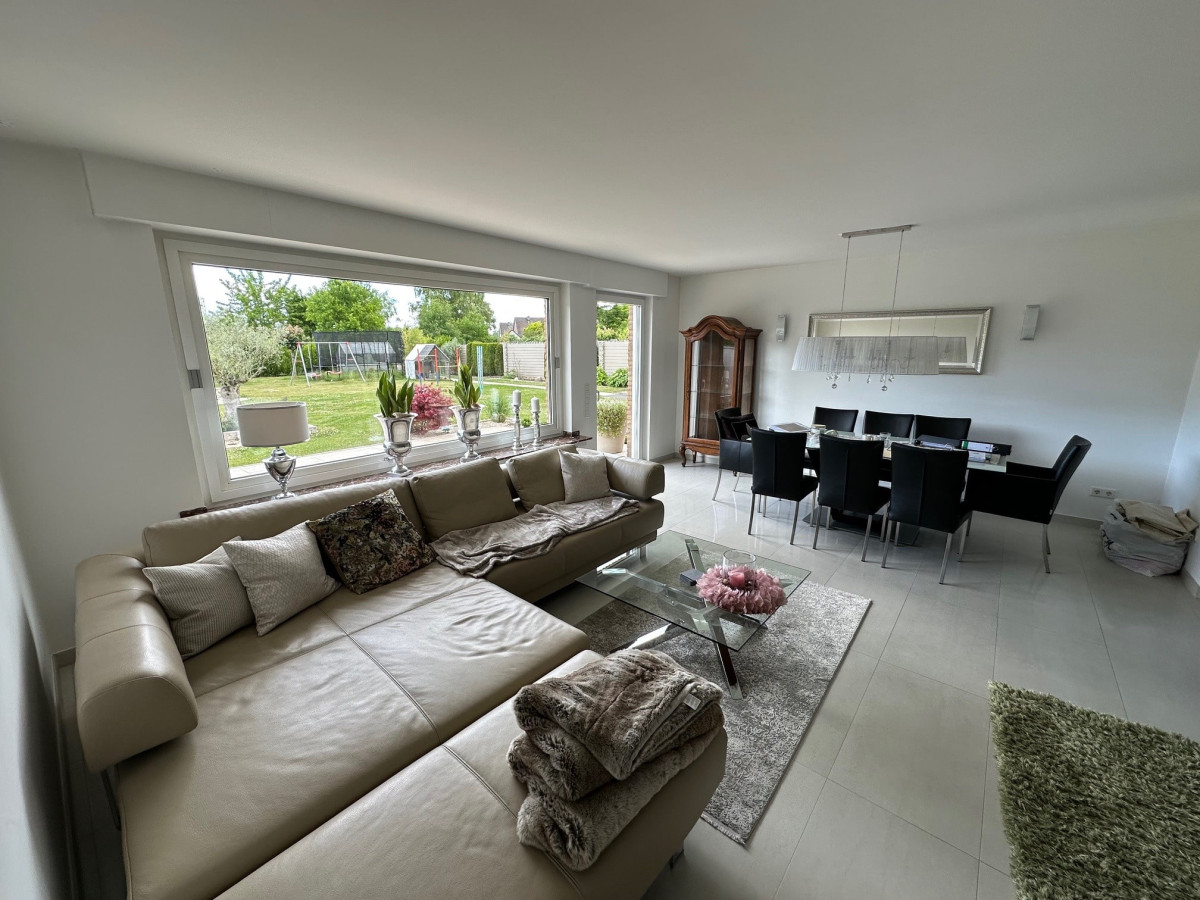 Blick in das Wohnzimmer