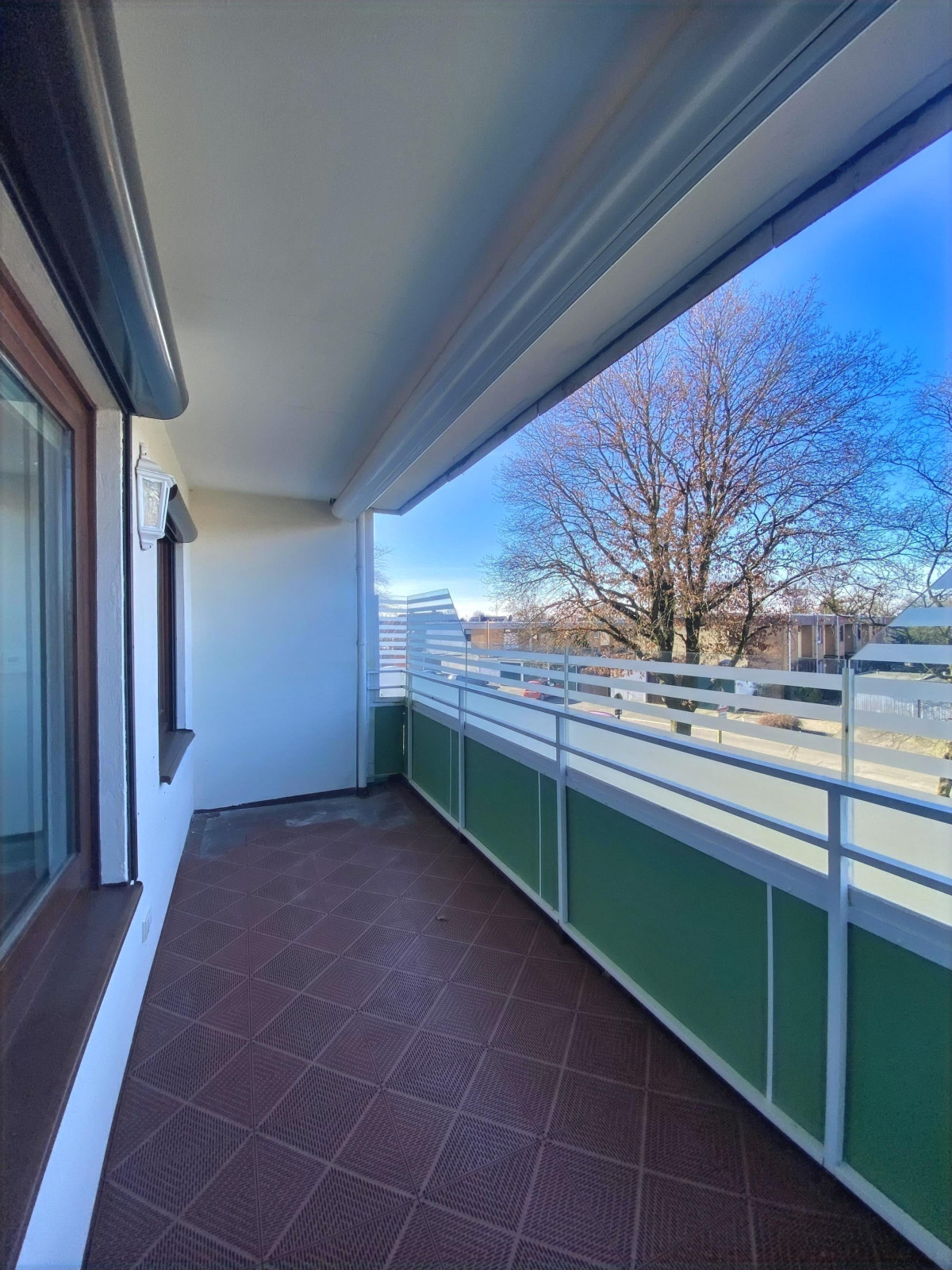 Geräumiger Balkon
