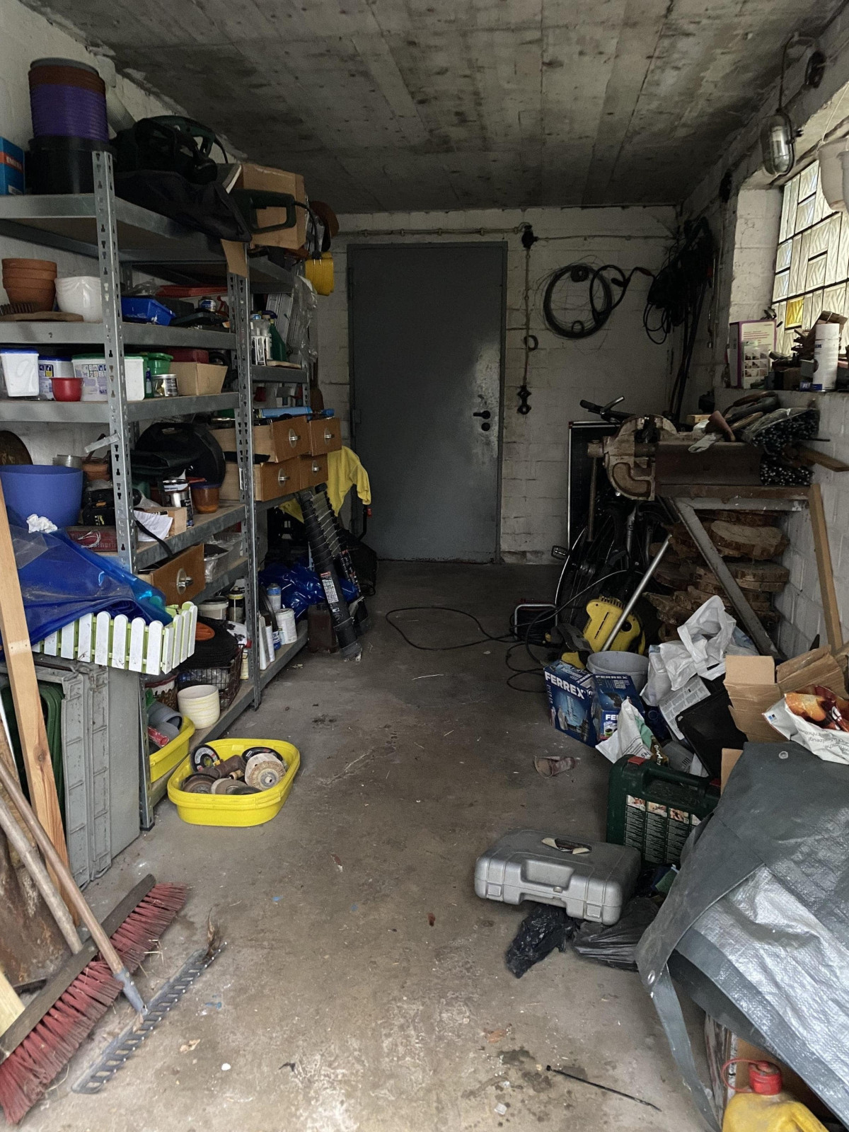 Anbau Garage Geräteschuppen