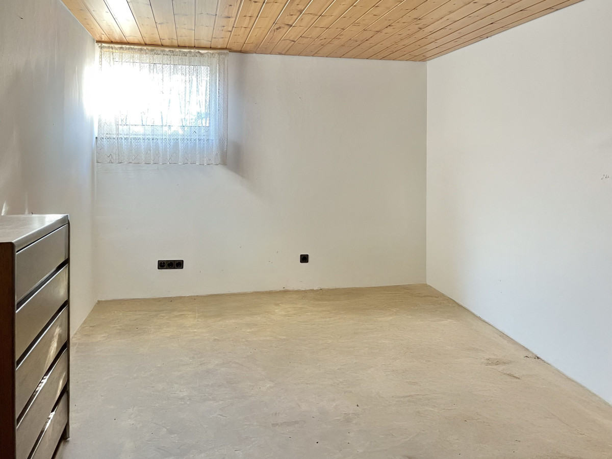 Schlafzimmer Souterrain