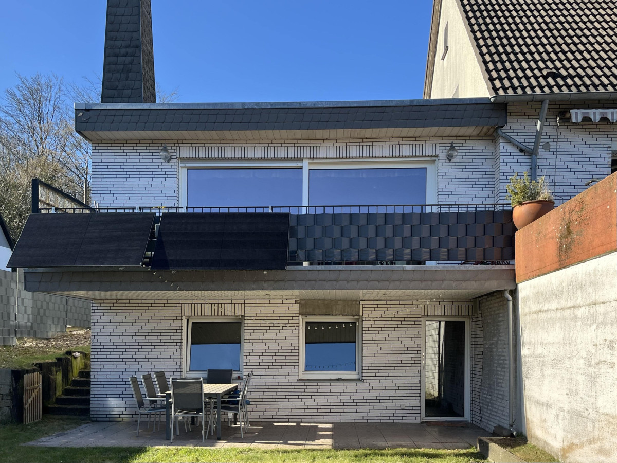 Anbau Gartenansicht