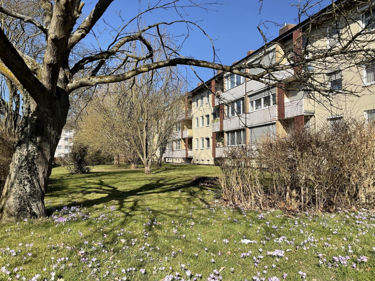 Hausansicht im März