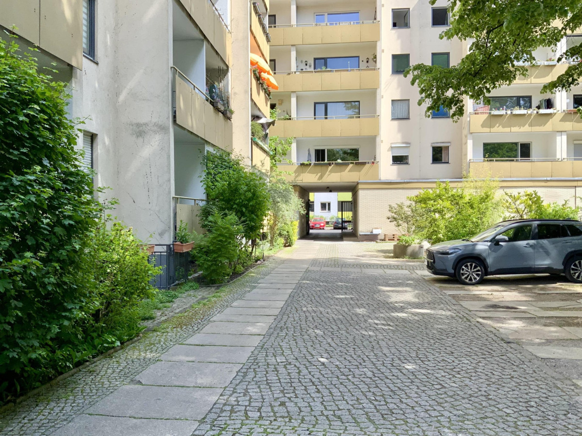 Zufahrt zum Parkplatz