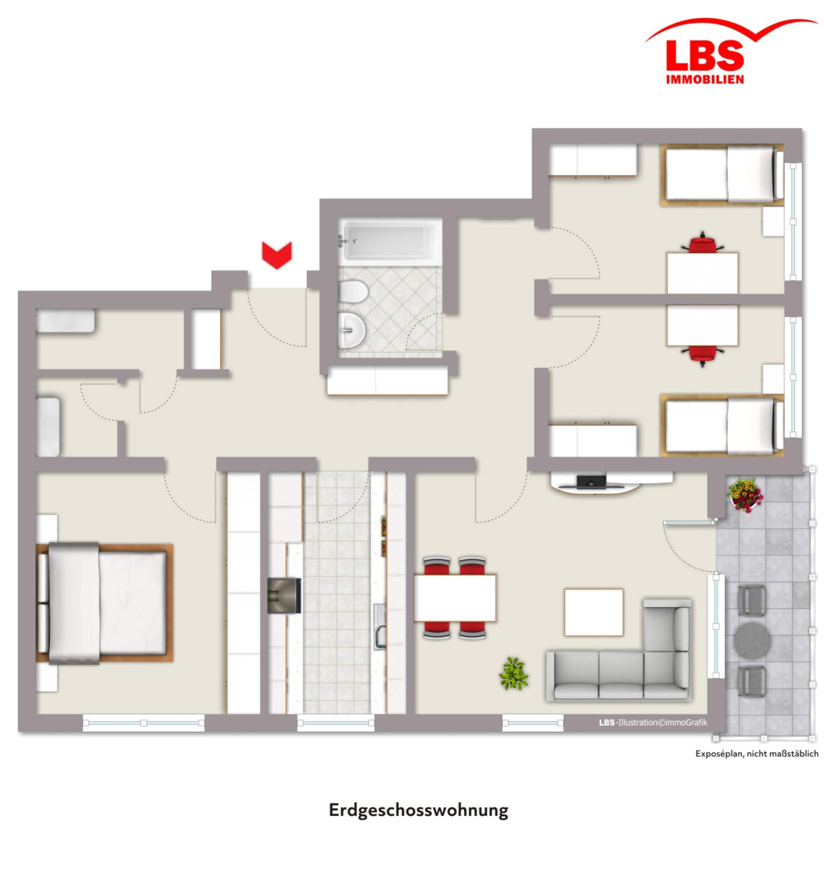 Grundriss Grafik
