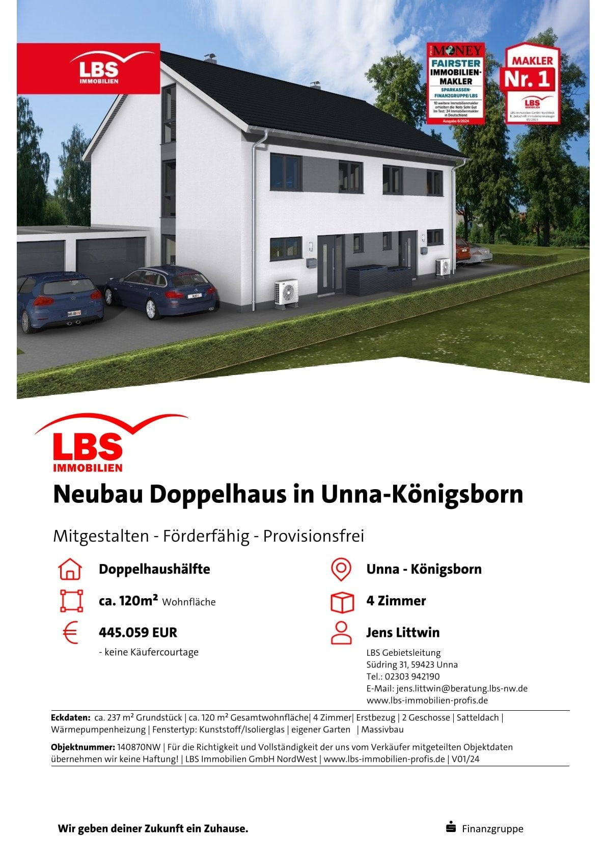 Neubau Doppelhäuser
