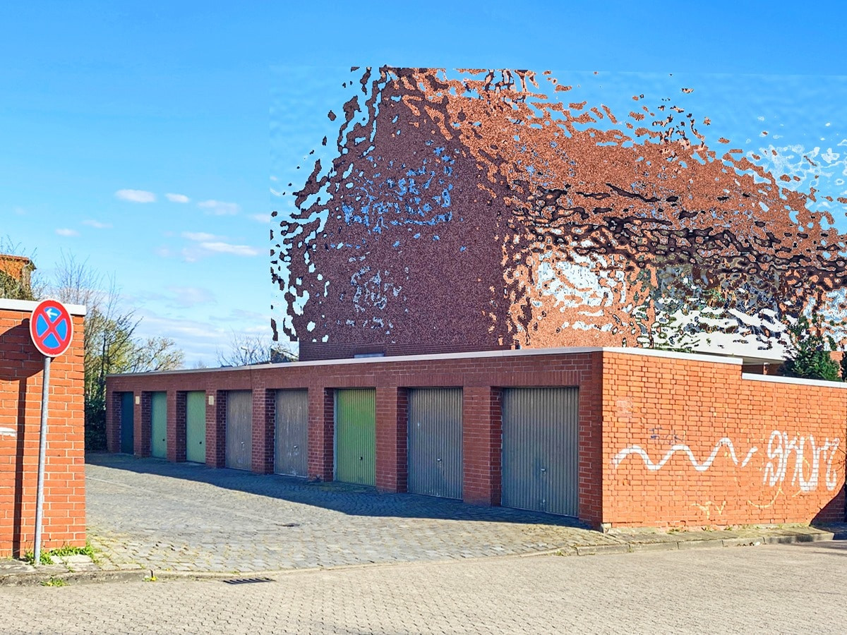 Ansicht Garagenhof