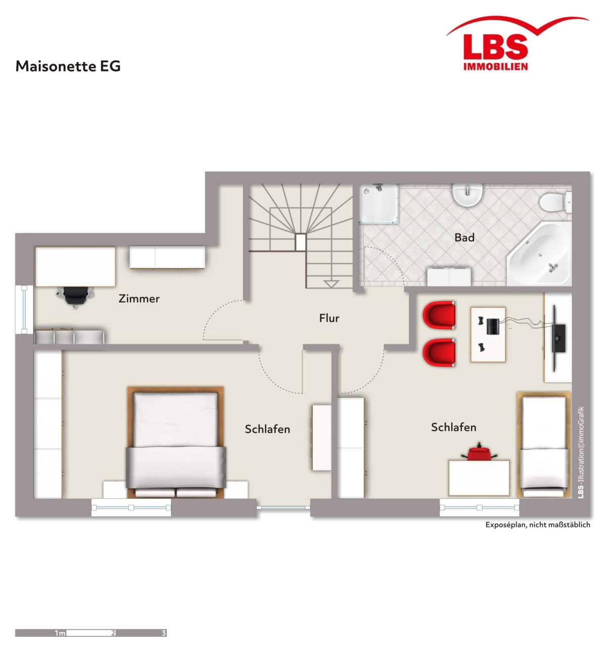 Maisonette Erdgeschoss