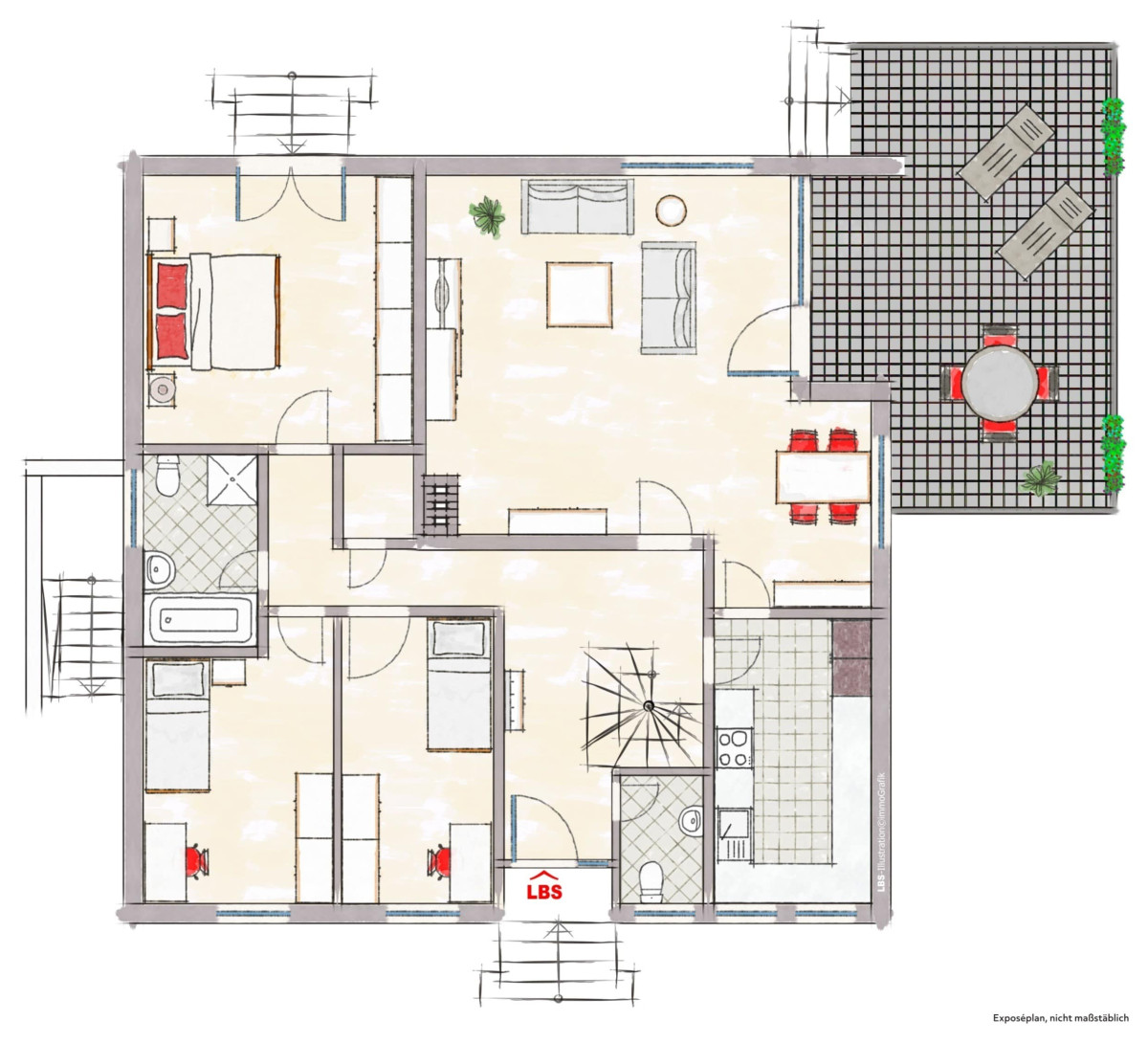 Grundriss EG