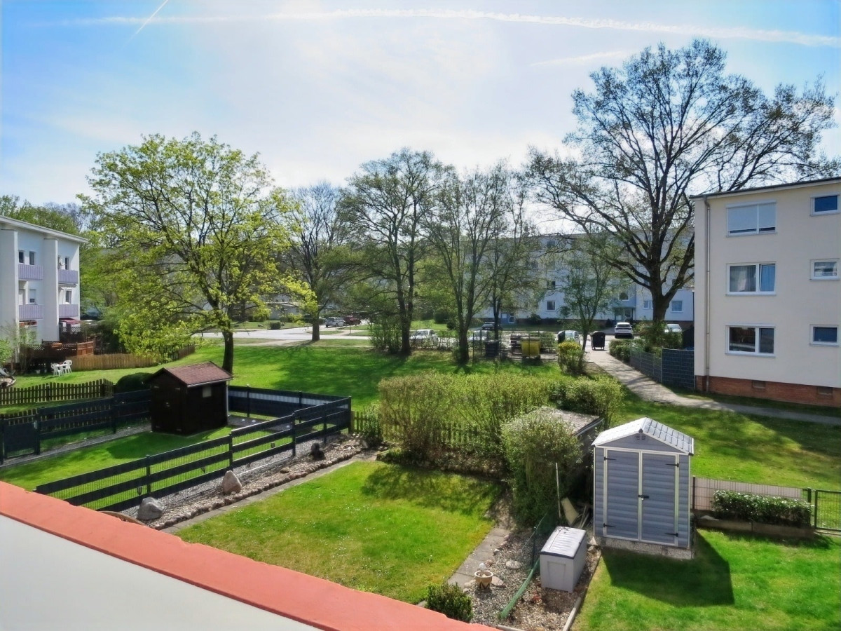 Ausblick vom Balkon