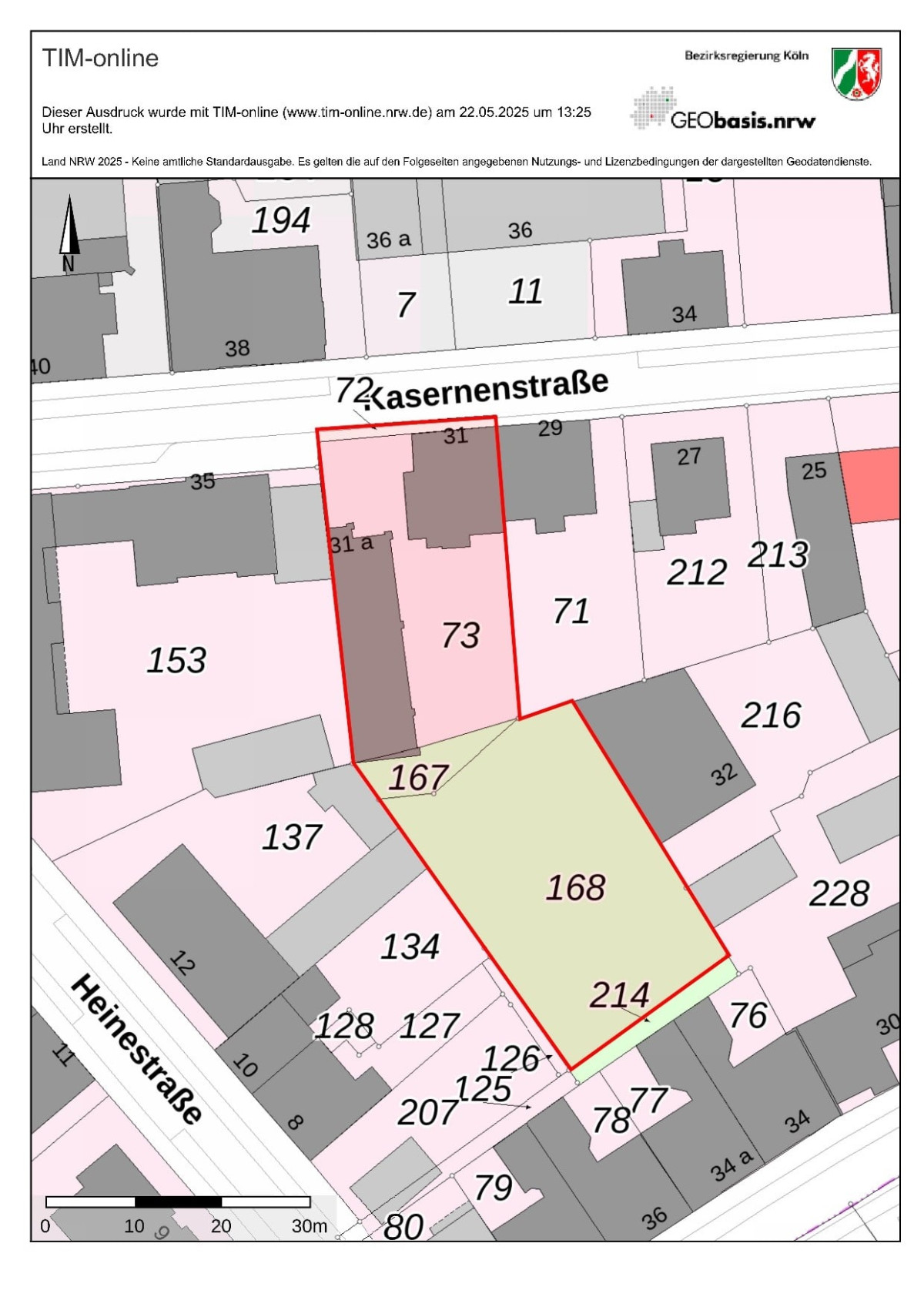 Flurkarten Ansicht