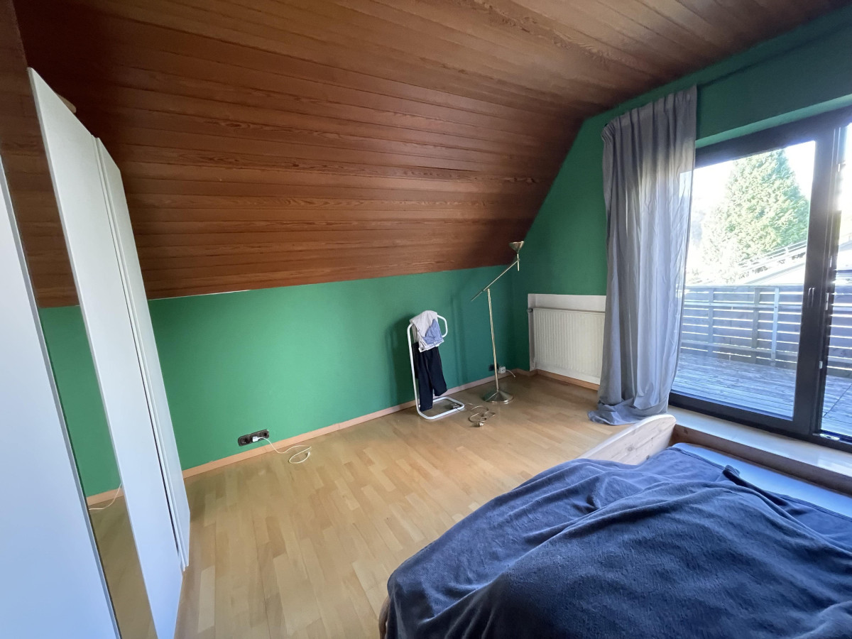 Schlafzimmer mit Balkon