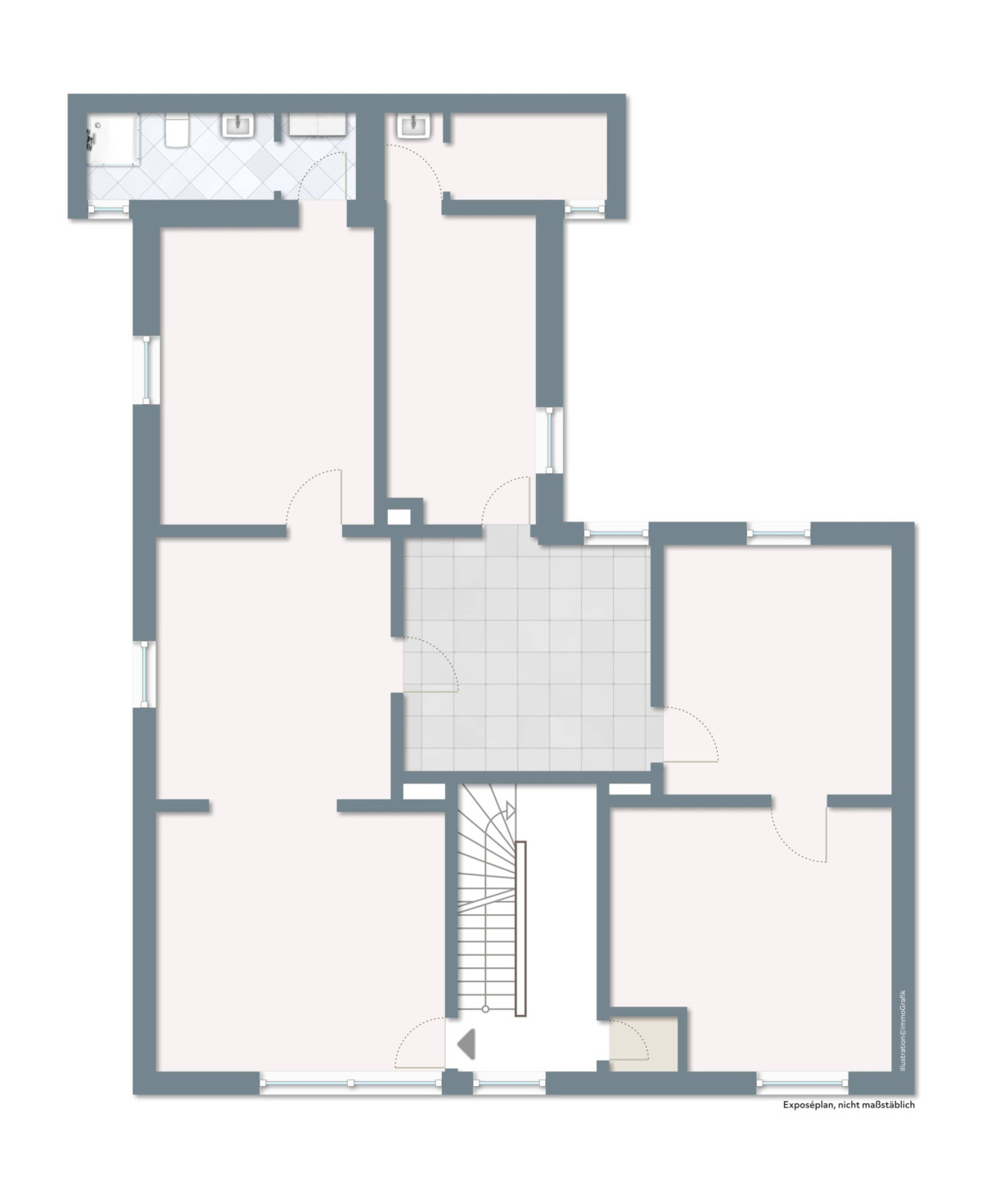 Grundriss 1.Obergeschoss
