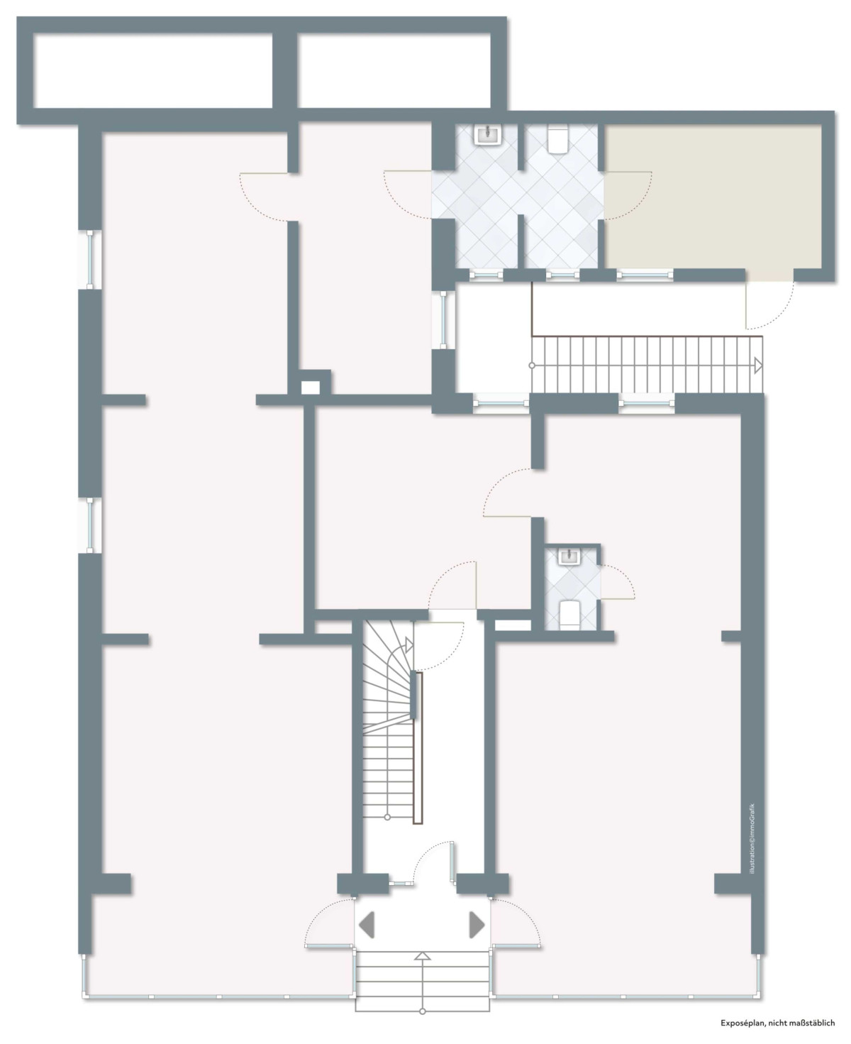 Grundriss Erdgeschoß